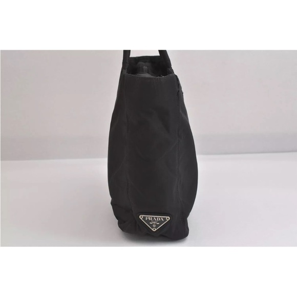 Prada Metropoli Vintage Black Nylon Tote with Auth Card EUC - Picture 5 of 17